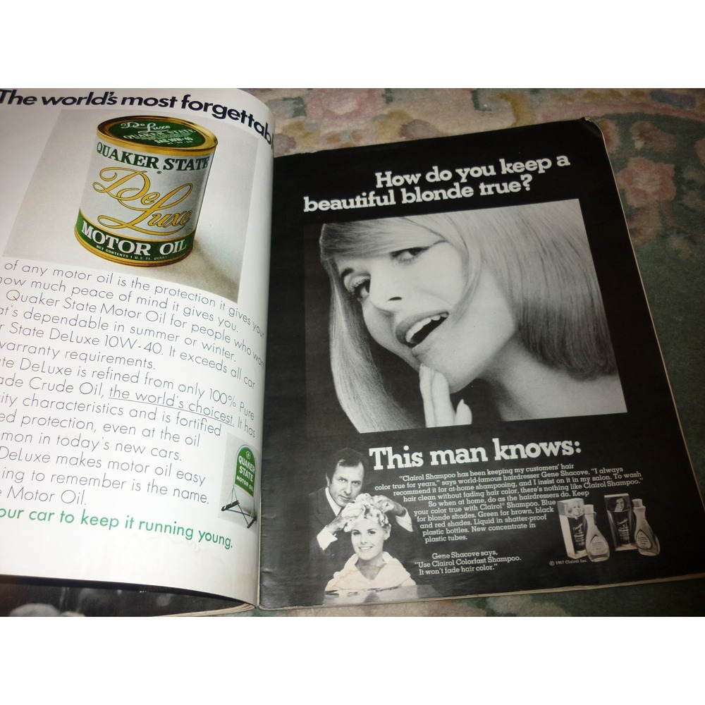 Vintage LIFE Magazine Lot 1968 1969 Faye Dunaway Richard Nixon Nixon Berlin Ads - Picture 2 of 7